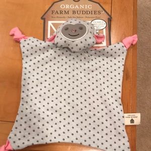 Organic farm buddies blanket dreamy sheep